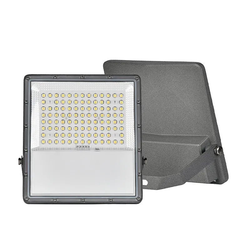 Sensor De Movimiento De Alto Lumen De Seguridad IP65 Original Reflector Solar Al Aire Libre Reflector De Estadio Solar Luz De Inundación LED Solar Al Aire Libre